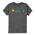 thumbnail image 1 of Sesame Street - Group Horizontal Chest - Youth Boys Short Sleeve Graphic T-Shirt, 1 of 4