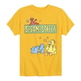 thumbnail image 1 of Sesame Street - SS Patch  - Youth Short Sleeve Graphic T-Shirt, 1 of 4