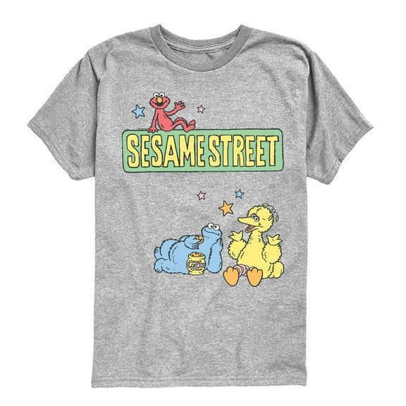 Sesame Street - SS Patch - Youth Short Sleeve Graphic T-Shirt