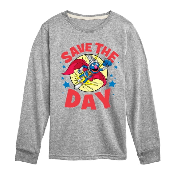 Sesame Street - Save The Day - Toddler and Youth Long Sleeve T-Shirt