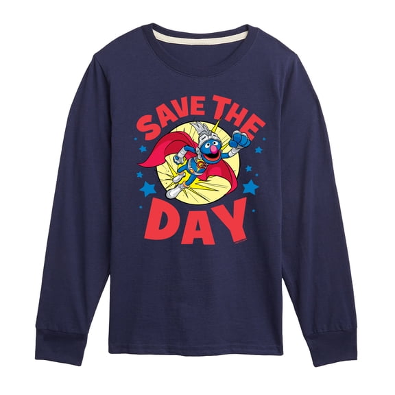 Sesame Street - Save The Day - Toddler and Youth Long Sleeve T-Shirt