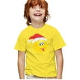 thumbnail image 1 of Sesame Street Scribble Christmas Big Bird Kids T Shirt for Youth Boys and Girls, Royal, Small, 1 of 5