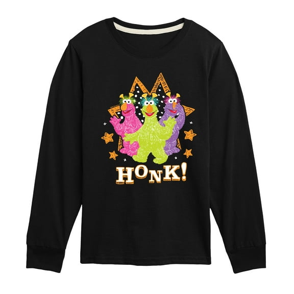 Sesame Street - Scribble Honkers - Toddler and Youth Long Sleeve T-Shirt