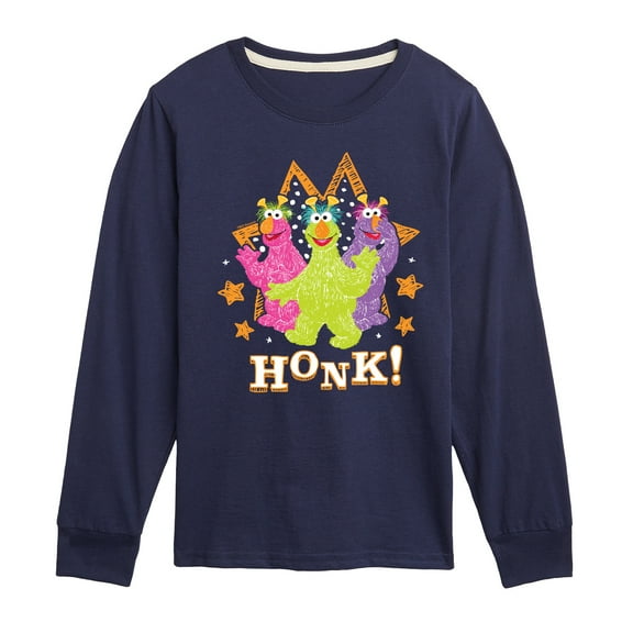Sesame Street - Scribble Honkers - Toddler and Youth Long Sleeve T-Shirt