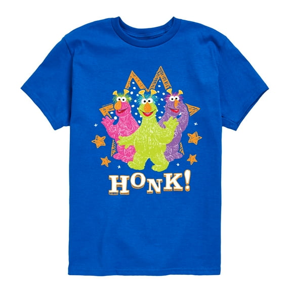 Sesame Street - Scribble Honkers - Toddler and Youth Short Sleeve Graphic T-Shirt