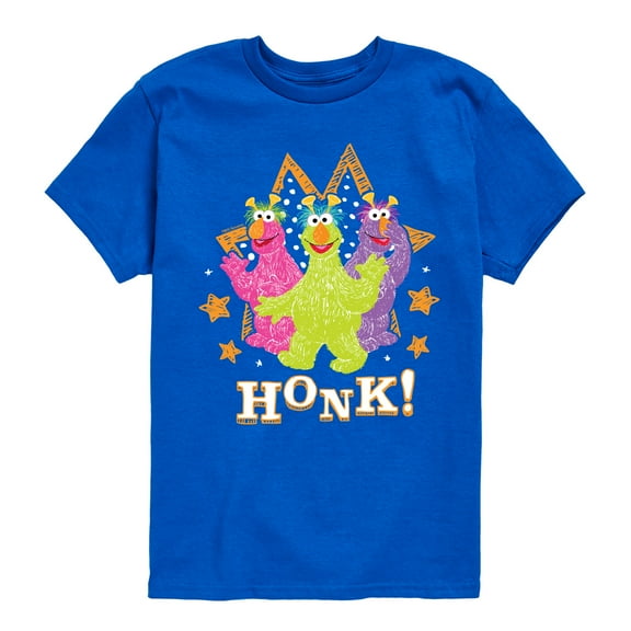 Sesame Street - Scribble Honkers - Toddler and Youth Short Sleeve Graphic T-Shirt