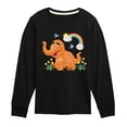 thumbnail image 1 of Sesame Street - Scribble Snuffleupagus - Toddler and Youth Long Sleeve T-Shirt, 1 of 4