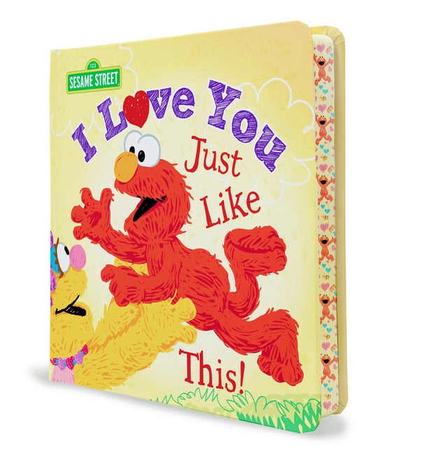Sesame Street Scribbles I Love You Just Like This!, (Board Book)