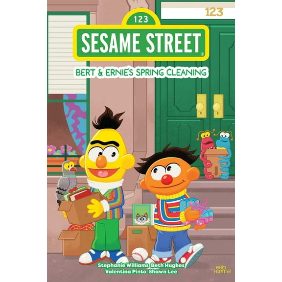 Sesame Street Sesame Street: Bert & Ernie's Spring Cleaning, (Hardcover)