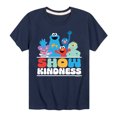 thumbnail image 1 of Sesame Street - Show Kindness - Toddler and Youth Short Sleeve Graphic T-Shirt, 1 of 5