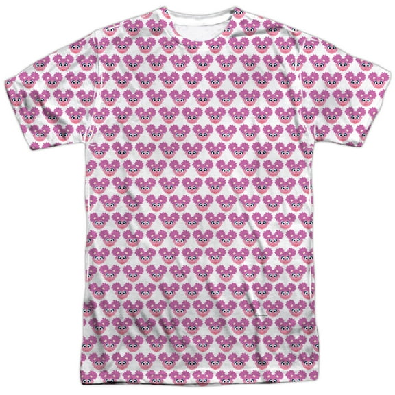 Sesame Street - Simple Abby Pattern - Short Sleeve Shirt - X-Large