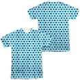 thumbnail image 1 of Sesame Street Simple Cookie Pattern Unisex Adult Sublimated Costume T Shirt (Front/Back), Small Multicolor, 1 of 2