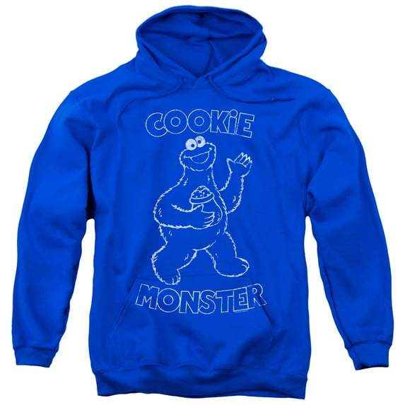 Sesame Street - Simple Cookie - Pull-Over Hoodie - Large