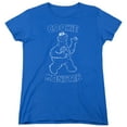 thumbnail image 1 of Sesame Street Simple Cookie S/S Women's T-Shirt Royal Blue, 1 of 1