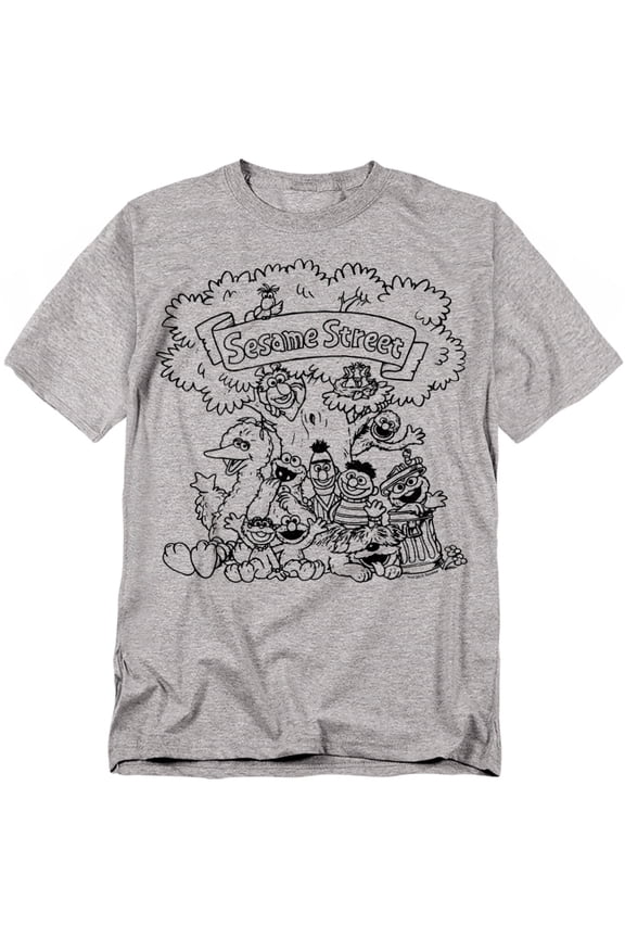 T-Shirt Simple Street Unisex Graphic Tee For Men & Women Athletic Heather&nbsp;