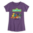 thumbnail image 1 of Sesame Street - Since 1969 - Girls Fitted Short Sleeve Graphic T-Shirt, 1 of 4