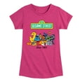 thumbnail image 1 of Sesame Street - Since 1969 - Girls Fitted Short Sleeve Graphic T-Shirt, 1 of 4