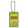 thumbnail image 1 of Sesame Street Smart Wood Wooden Rectangle Keychain Key Ring, 1 of 3