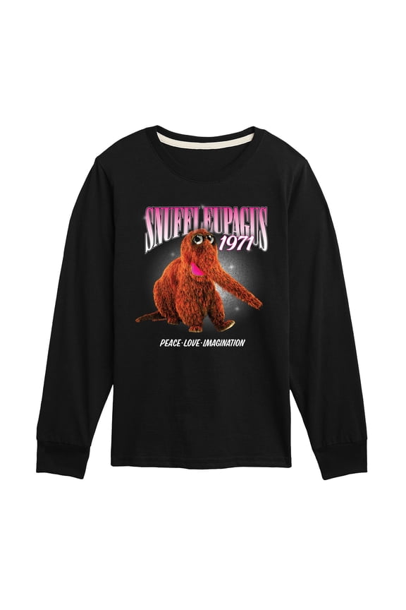 - Snuffleupagus Bootleg - Toddler and Youth Long Sleeve T-Shirt