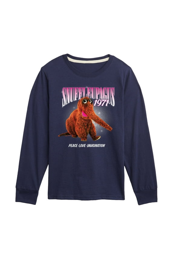 - Snuffleupagus Bootleg - Toddler and Youth Long Sleeve T-Shirt
