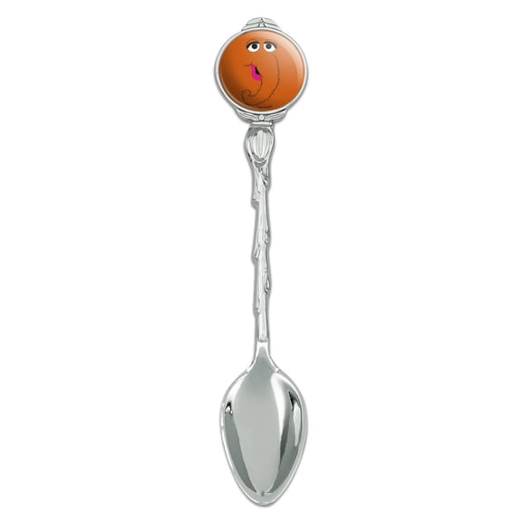 Sesame Street Snuffleupagus Face Novelty Collectible Demitasse Tea Coffee Spoon