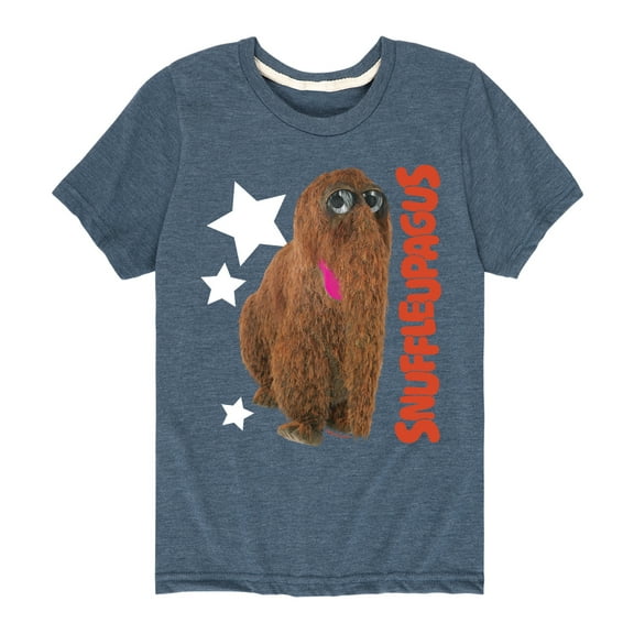 Sesame Street - Snuffleupagus Photo - Toddler and Youth Short Sleeve Graphic T-Shirt