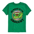 thumbnail image 1 of Sesame Street - So What If Im Grouchy - Toddler and Youth Short Sleeve Graphic T-Shirt, 1 of 5