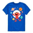 thumbnail image 1 of Sesame Street - Space Elmo - Toddler and Youth Short Sleeve Graphic T-Shirt, 1 of 5