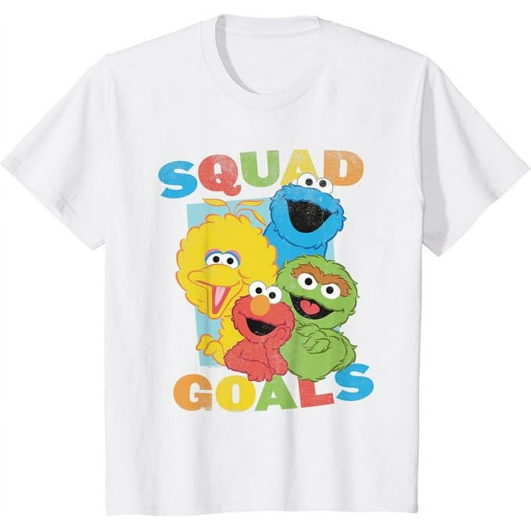 Sesame Street Squad Goals T-Shirt Sesame Street Squad Goals T-Shirt
