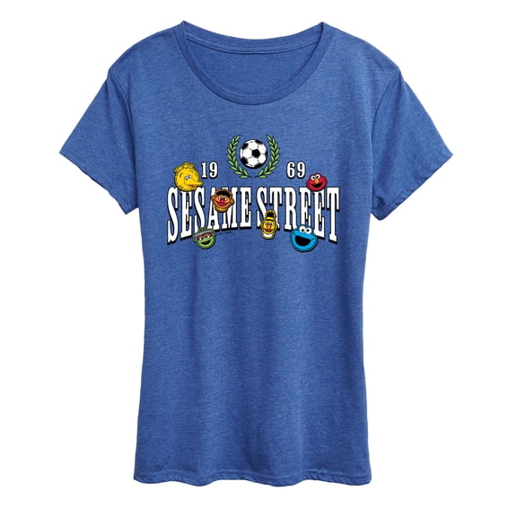 Sesame Street - Ss Soccer Jersey - Women's Short Sleeve Graphic T-Shirt