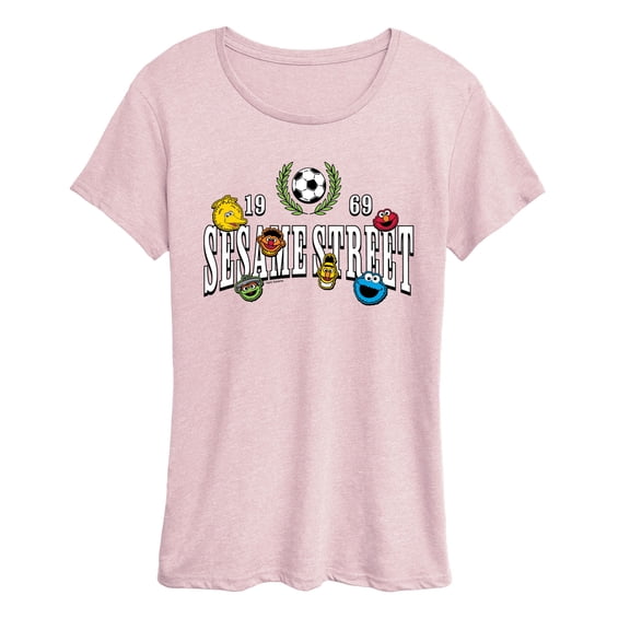 Sesame Street - Ss Soccer Jersey - Women's Short Sleeve Graphic T-Shirt