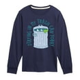 thumbnail image 1 of Sesame Street - Staying In My Can - Toddler and Youth Long Sleeve T-Shirt, 1 of 4