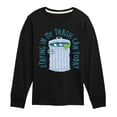 thumbnail image 1 of Sesame Street - Staying In My Can - Toddler and Youth Long Sleeve T-Shirt, 1 of 4
