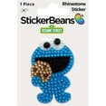 thumbnail image 1 of Sesame Street StickerBeans Cookie Monster Rhinestone Sticker, 1 of 1