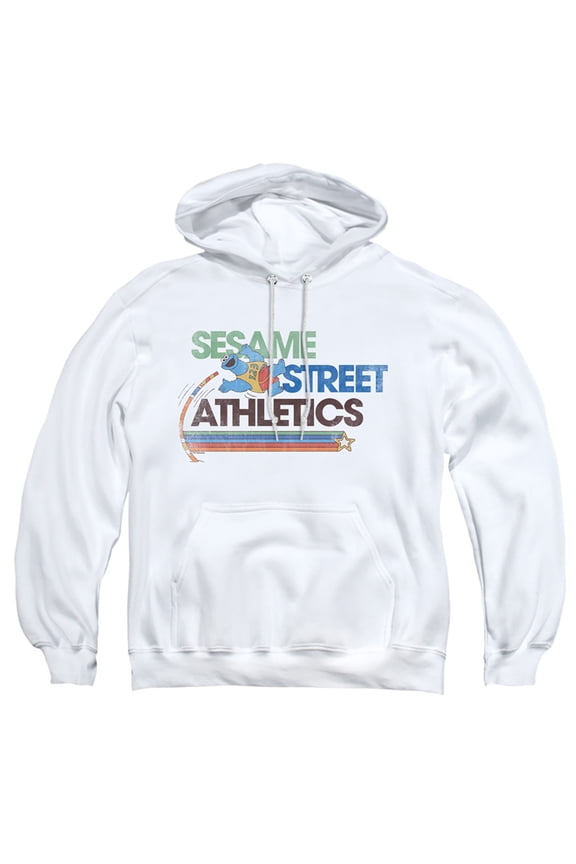 Street Athletics Adult Pull-Over Hoodie, White, 3X-Large