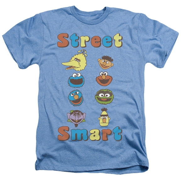 Sesame Street - Street Smart - Heather Short Sleeve Shirt - XX-Large