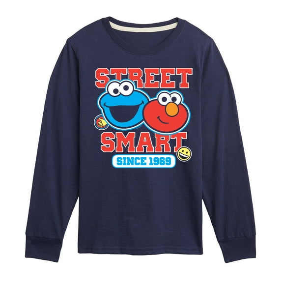 Sesame Street - Street Smart - Toddler and Youth Long Sleeve T-Shirt