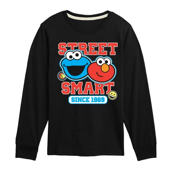Sesame Street - Street Smart - Toddler and Youth Long Sleeve T-Shirt