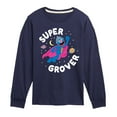 thumbnail image 1 of Sesame Street - Super Grover - Toddler and Youth Long Sleeve T-Shirt, 1 of 4