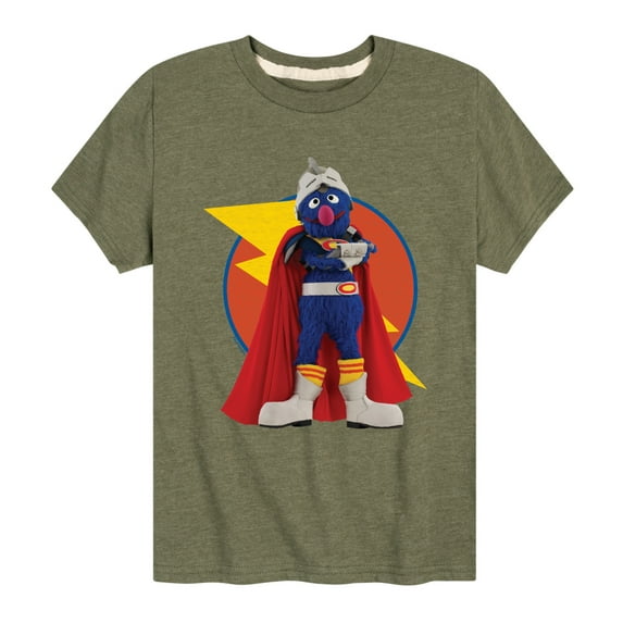 Sesame Street - Super Grover - Toddler and Youth Short Sleeve Graphic T-Shirt