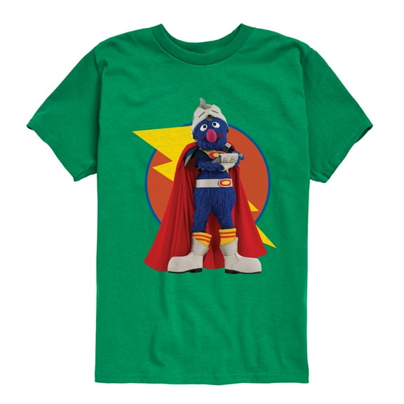 Sesame Street - Super Grover - Toddler and Youth Short Sleeve Graphic T-Shirt