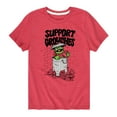 thumbnail image 1 of Sesame Street - Support Grouches Oscar - Toddler and Youth Short Sleeve Graphic T-Shirt, 1 of 5