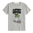 thumbnail image 1 of Sesame Street - Support Grouches Oscar - Toddler and Youth Short Sleeve Graphic T-Shirt, 1 of 5