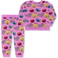 thumbnail image 1 of Sesame Street Sweater and Jogger Pant Set for Girls, Comfy Active Wear for Kids, 1 of 5