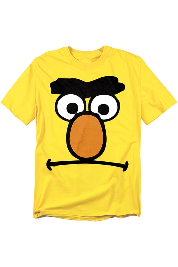 T-Shirt Bert Retro Frown Face Unisex Graphic Tee for Men & Women