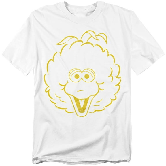 Sesame Street T-Shirt Big Bird Mono Unisex Graphic Tee for Men & Women