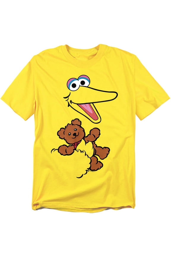 T-Shirt Big Bird Radar Face Unisex Graphic Tee for Men & Women