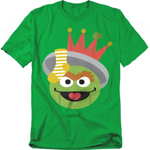 Sesame Street T-Shirt Christmas Nutcracker Oscar The Grouch Unisex Graphic Tee for Men & Women
