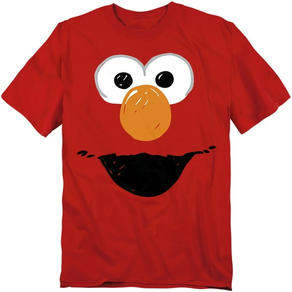 Sesame Street T-Shirt Elmo Crayon Sketch Unisex Graphic Tee for Men & Women
