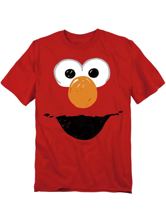 T-Shirt Elmo Crayon Sketch Unisex Graphic Tee for Men & Women